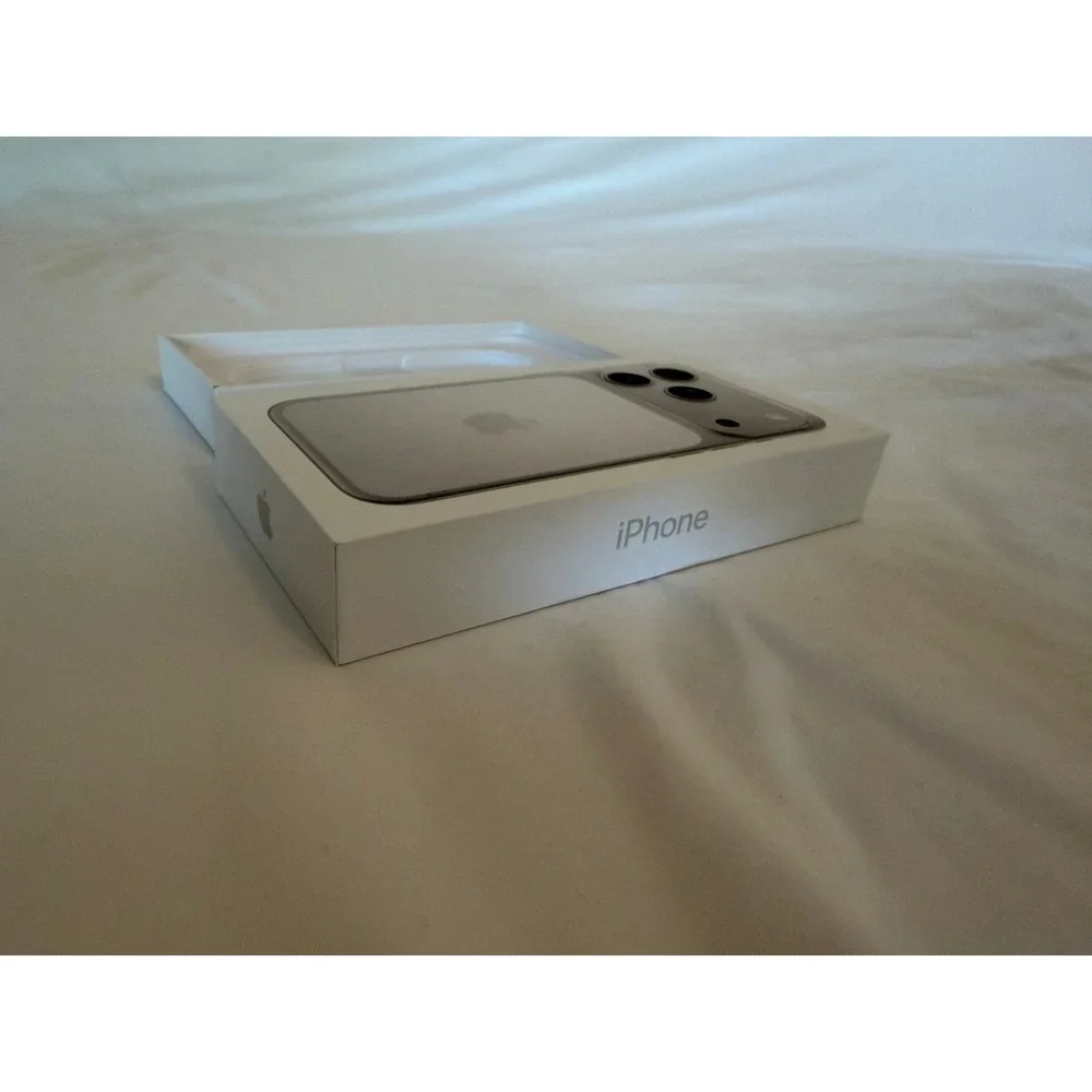 Apple iPhone 17 Pro Empty Box Only Silver 512GB Model A3256 Replacement Box
